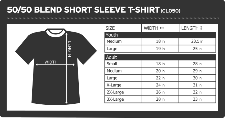 Club Room Shirts Size Chart